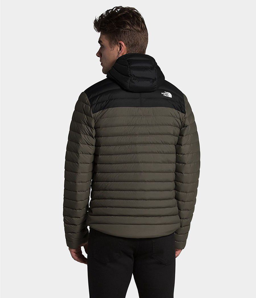 Pánské Hoodies The North Face Stretch Down Černé | IPSXUHV-03