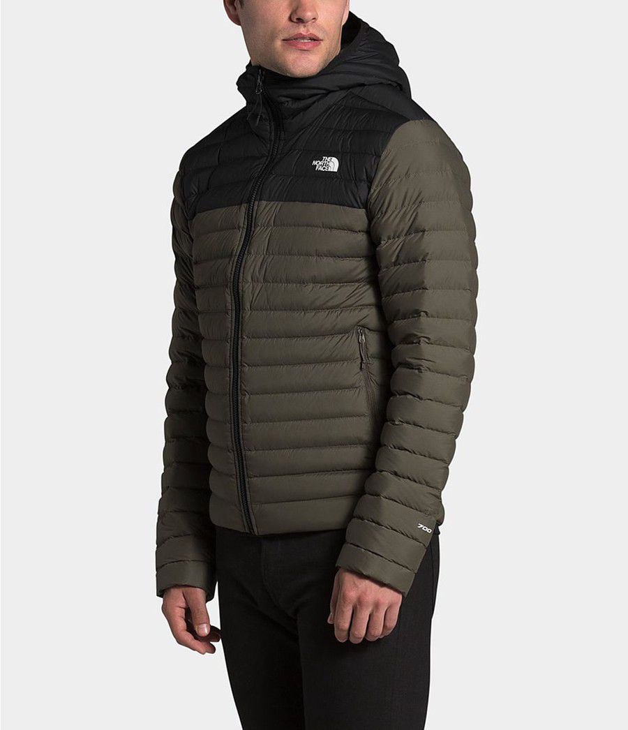 Pánské Hoodies The North Face Stretch Down Černé | IPSXUHV-03