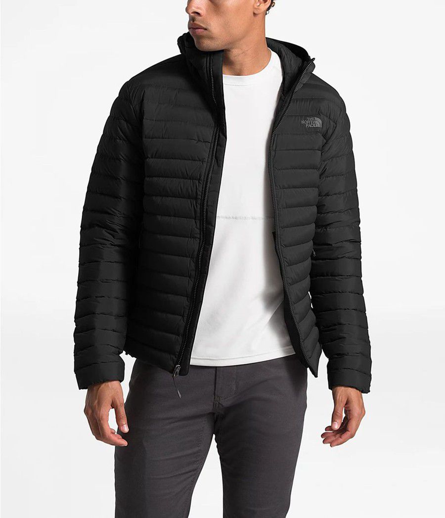 Pánské Hoodies The North Face Stretch Down Černé | JGVUOCK-41