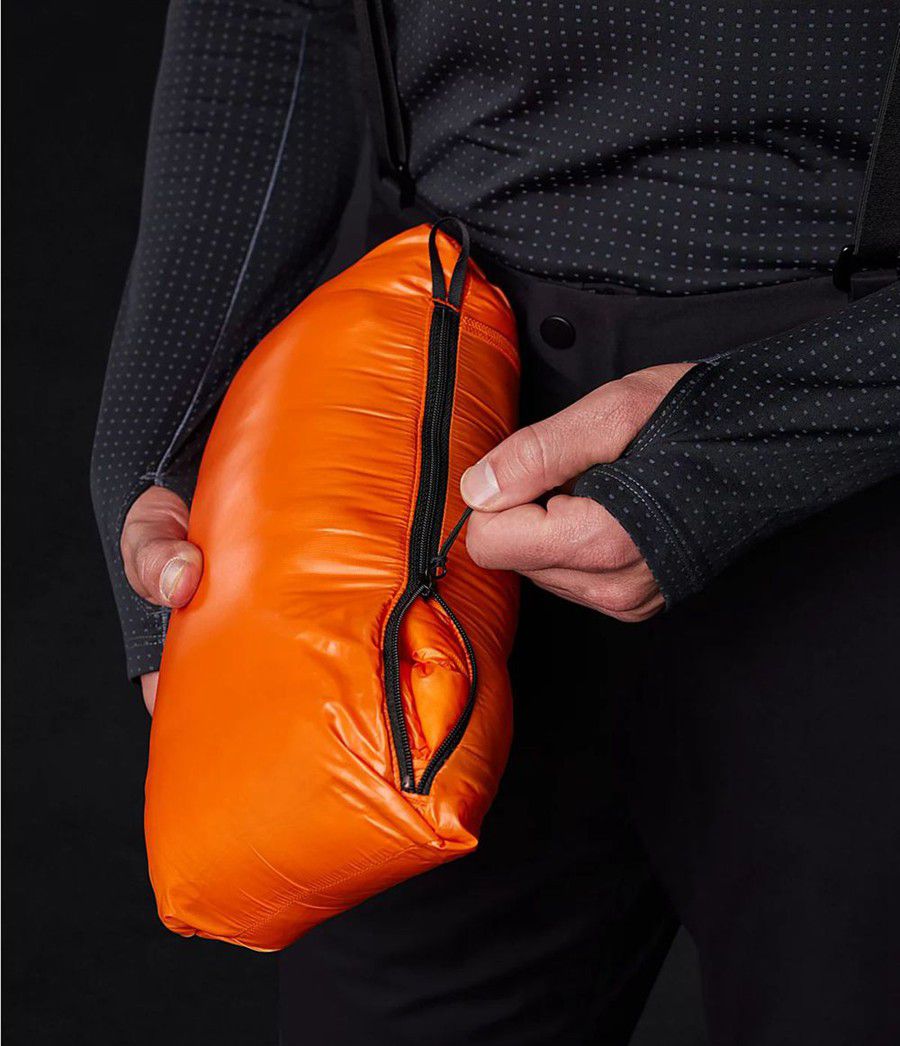 Pánské Hoodies The North Face Summit Down Oranžové | NZYSBWL-31