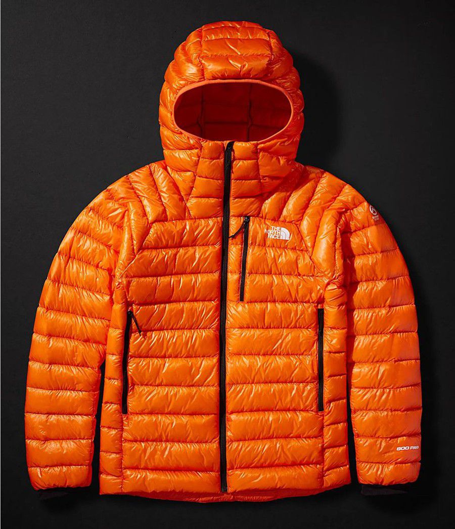 Pánské Hoodies The North Face Summit Down Oranžové | NZYSBWL-31