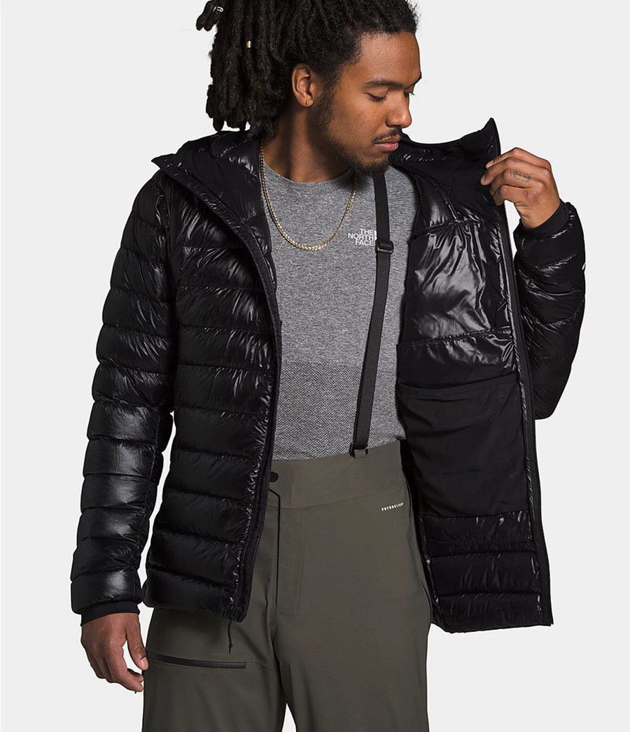 Pánské Hoodies The North Face Summit Down Černé | BOAIZRU-18