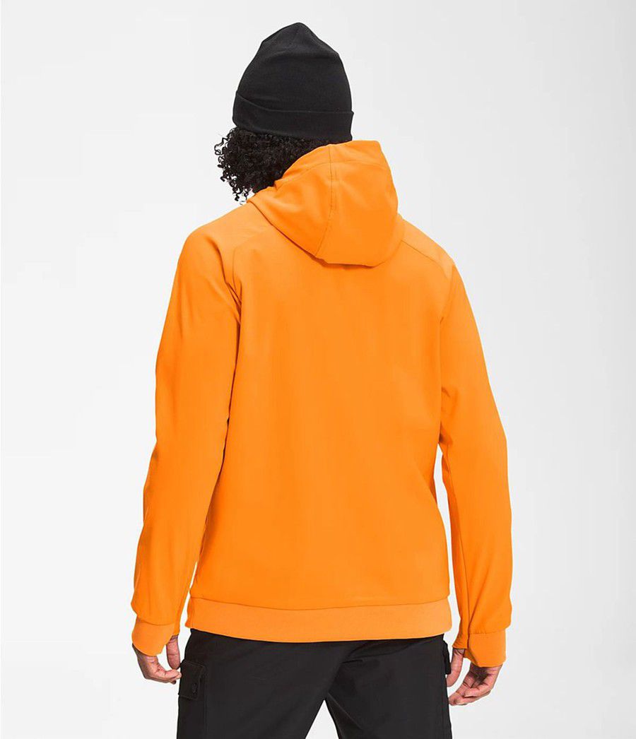 Pánské Hoodies The North Face Tekno Logo Oranžové | CODPXRN-27