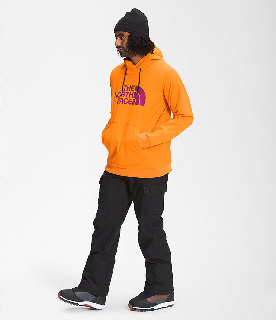 Pánské Hoodies The North Face Tekno Logo Oranžové | CODPXRN-27