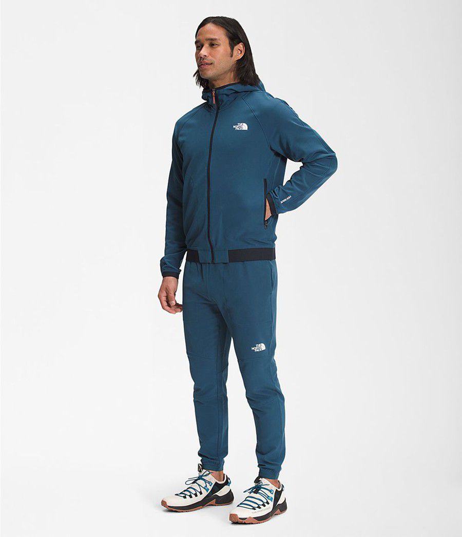 Pánské Hoodies The North Face Tekware® Fleece Full Zip Blankyt | ZXBCHVE-76