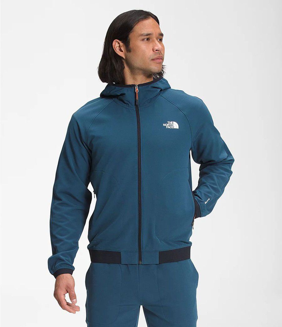 Pánské Hoodies The North Face Tekware® Fleece Full Zip Blankyt | ZXBCHVE-76