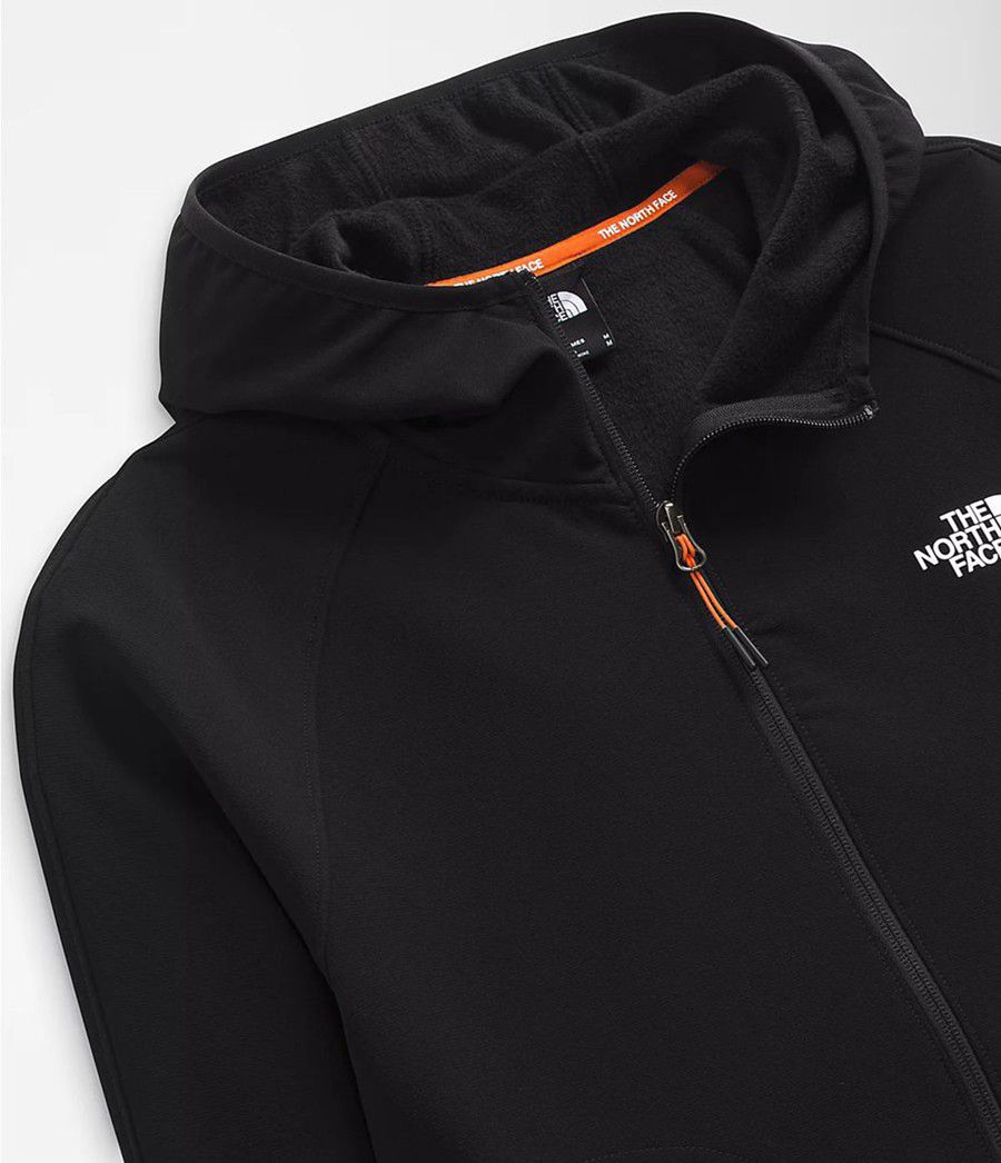 Pánské Hoodies The North Face Tekware® Fleece Full Zip Černé | WLQOGEM-68