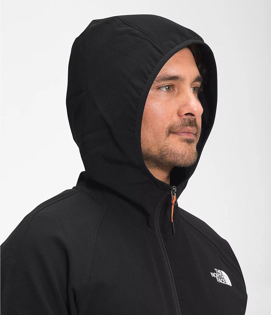 Pánské Hoodies The North Face Tekware® Fleece Full Zip Černé | WLQOGEM-68