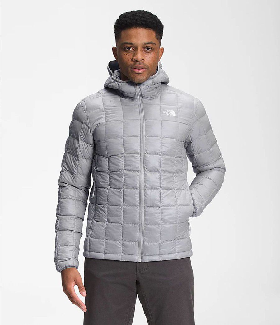 Pánské Hoodies The North Face Thermoball Eco Šedé | EDFZHOK-57