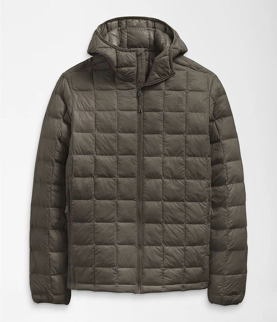 Pánské Hoodies The North Face Thermoball Eco Olivy Zelené | DJIXRHS-78