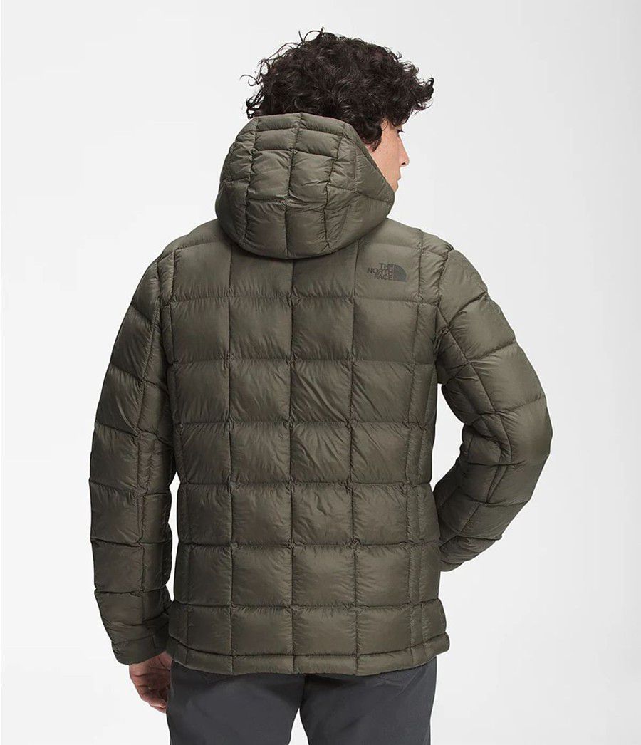 Pánské Hoodies The North Face Thermoball Super Olivy Zelené | DWRZBCX-10