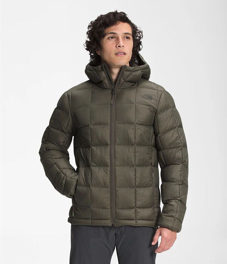 Pánské Hoodies The North Face Thermoball Super Olivy Zelené | DWRZBCX-10