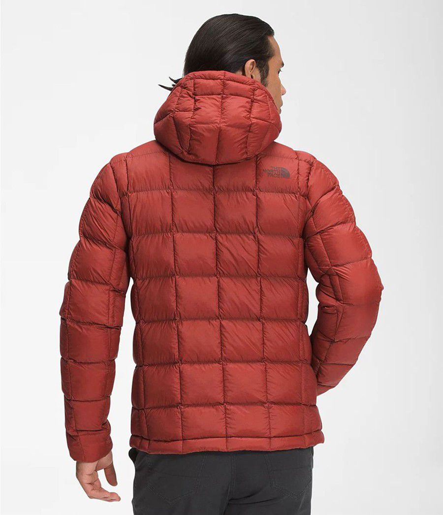 Pánské Hoodies The North Face Thermoball Super Červené | YNJGHRL-21