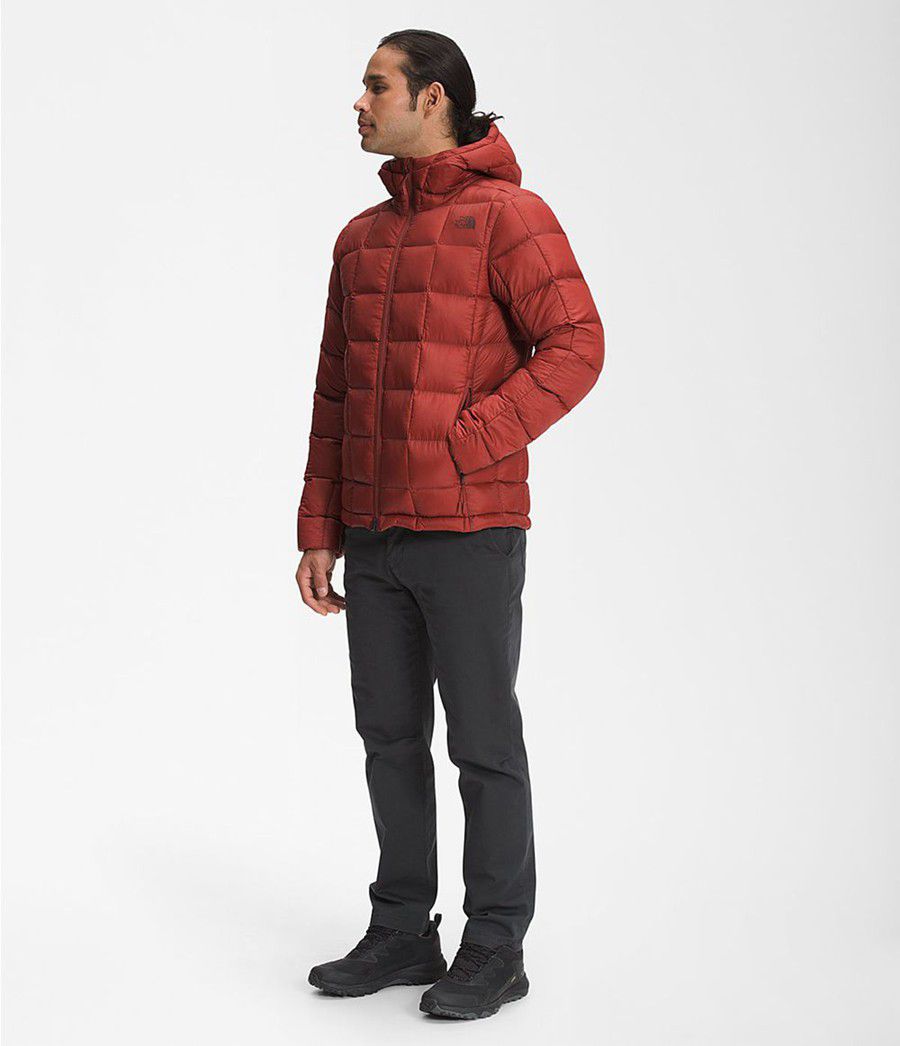 Pánské Hoodies The North Face Thermoball Super Červené | YNJGHRL-21