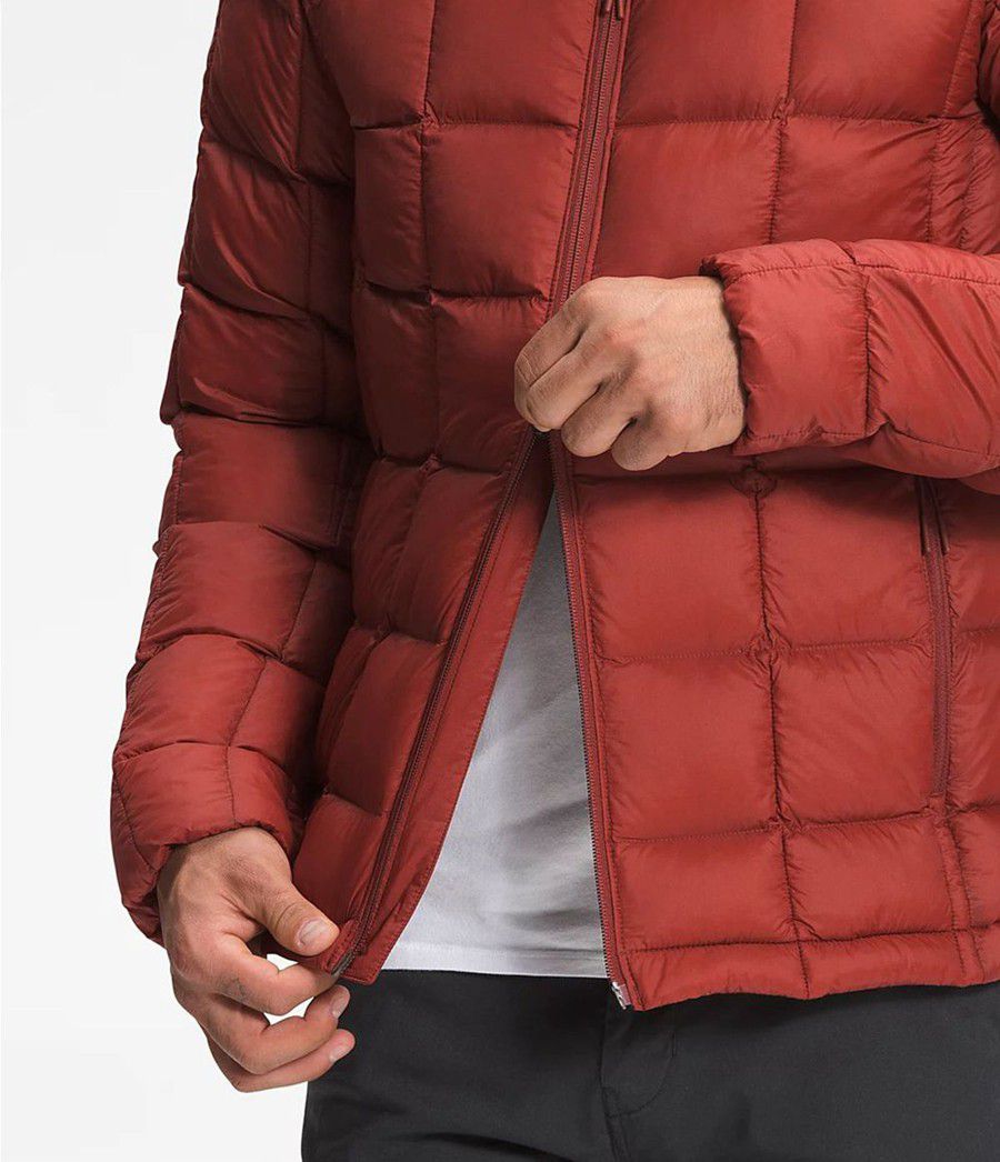 Pánské Hoodies The North Face Thermoball Super Červené | YNJGHRL-21