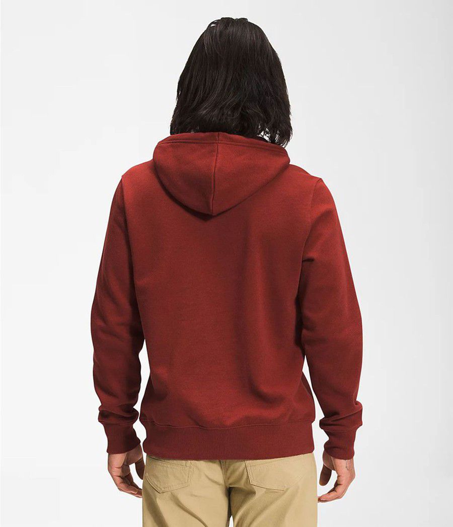 Pánské Hoodies The North Face Tnf Bear Pullover Červené | RJKDBOV-19