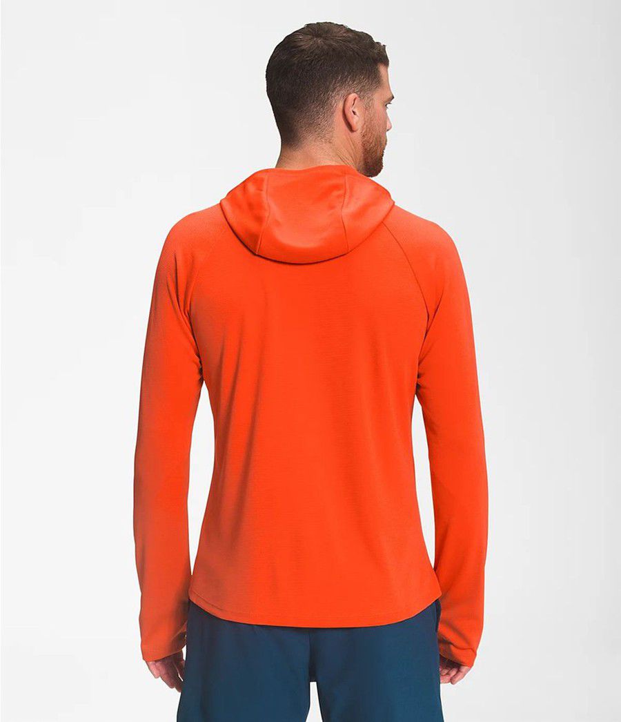 Pánské Hoodies The North Face Wander Sun Oranžové | THZLEWC-80