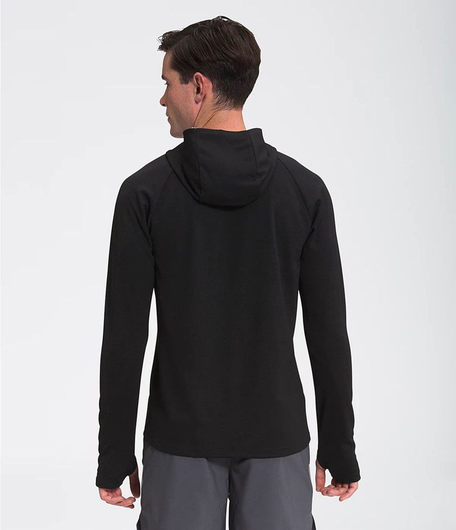 Pánské Hoodies The North Face Wander Sun Černé | GHTKQIO-89