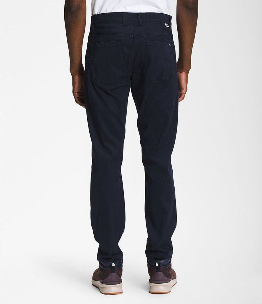 Pánské Kalhoty The North Face 5-Pocket Bedford Corduroy Tmavě Blankyt | MHDVARX-97