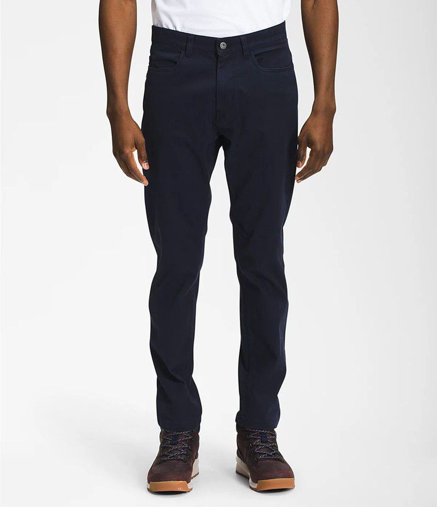 Pánské Kalhoty The North Face 5-Pocket Bedford Corduroy Tmavě Blankyt | MHDVARX-97