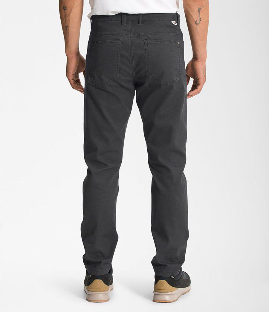 Pánské Kalhoty The North Face 5-Pocket Bedford Corduroy Šedé | XPJKNAW-65