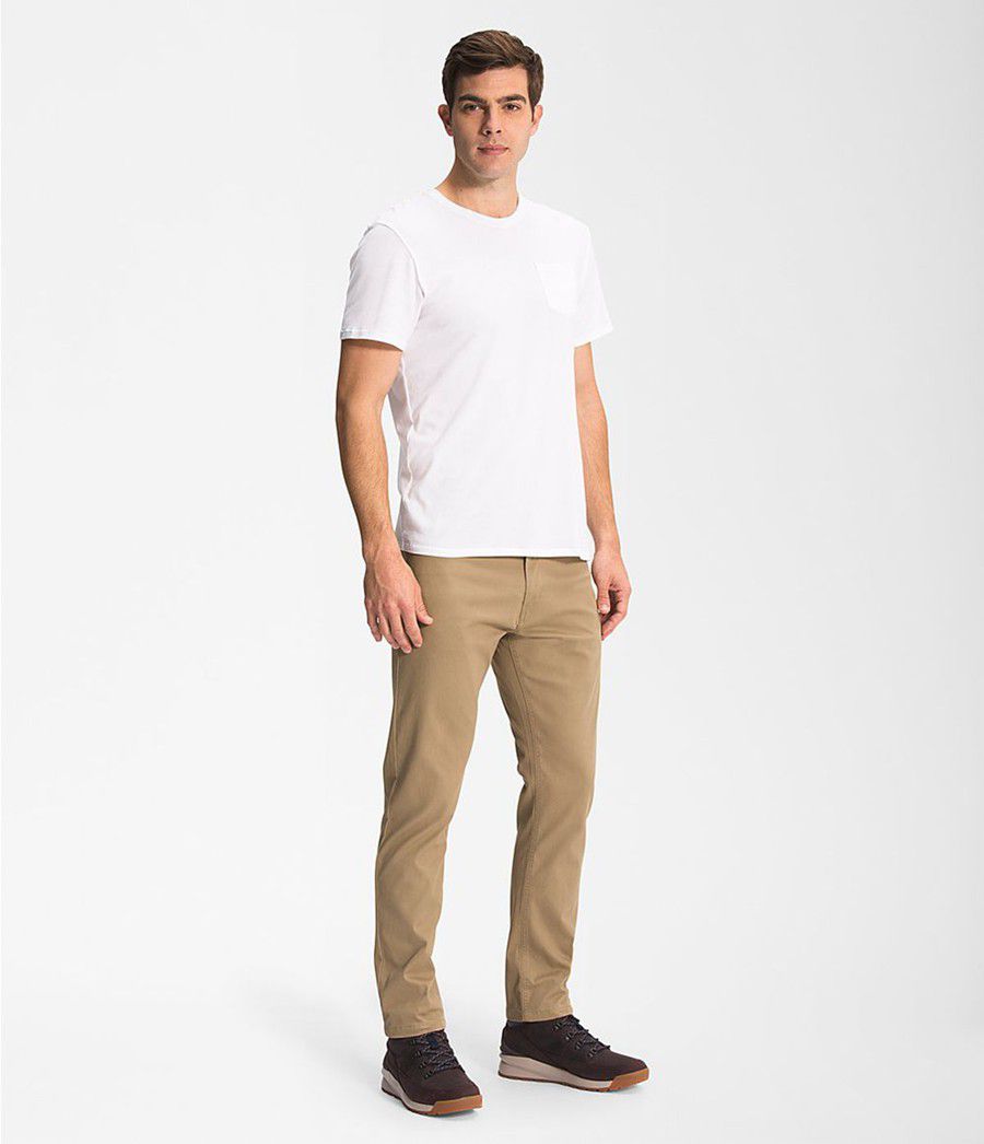 Pánské Kalhoty The North Face 5-Pocket Bedford Corduroy Hnědé | LPDOETK-38