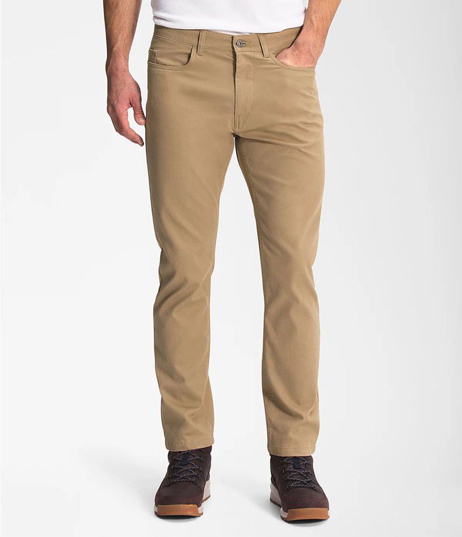 Pánské Kalhoty The North Face 5-Pocket Bedford Corduroy Hnědé | LPDOETK-38