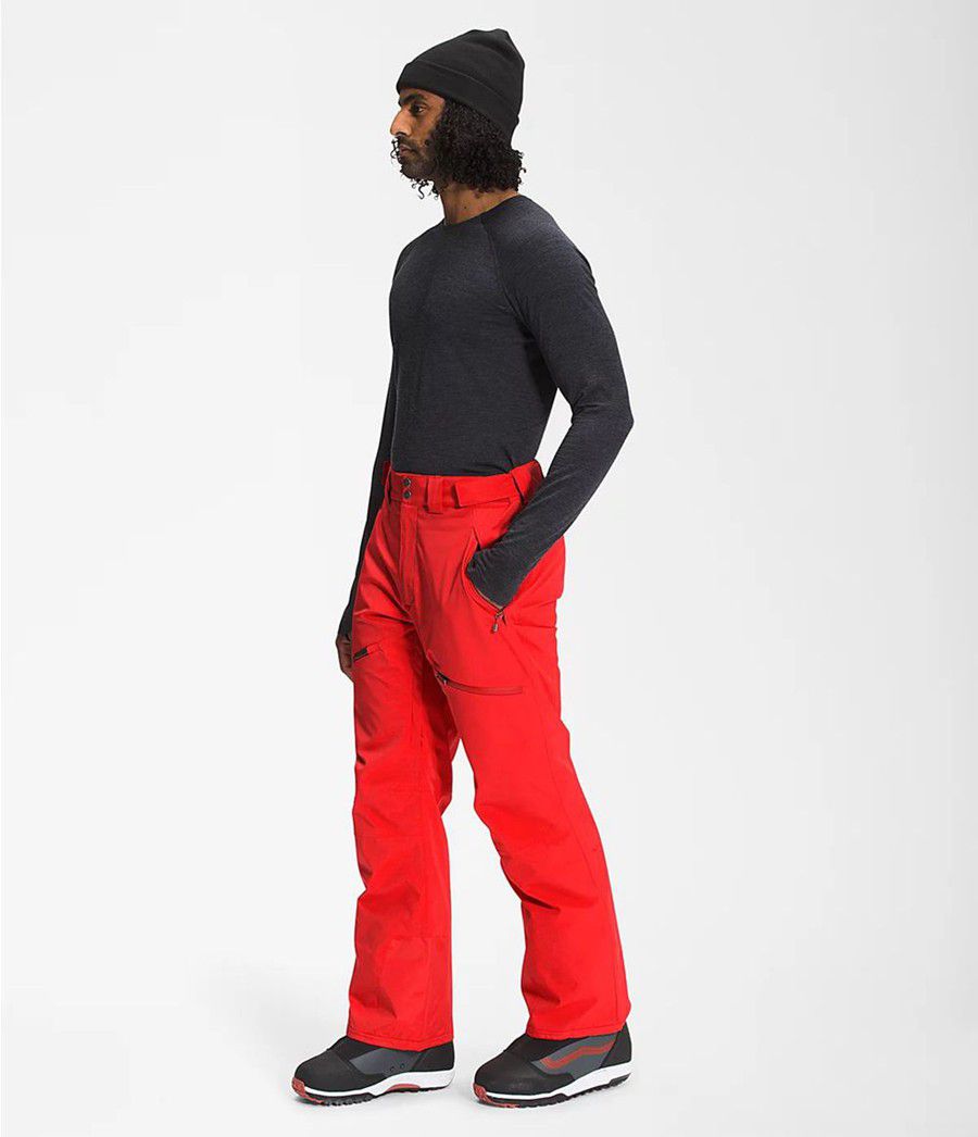 Pánské Kalhoty The North Face Chakal Červené | VOBLEZM-61