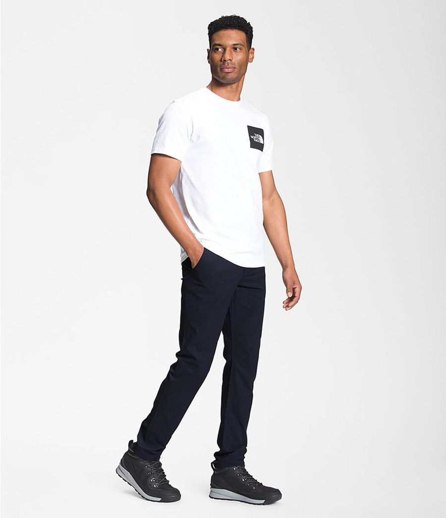 Pánské Kalhoty The North Face City Standard Slim Tmavě Blankyt | GHWIDKN-86