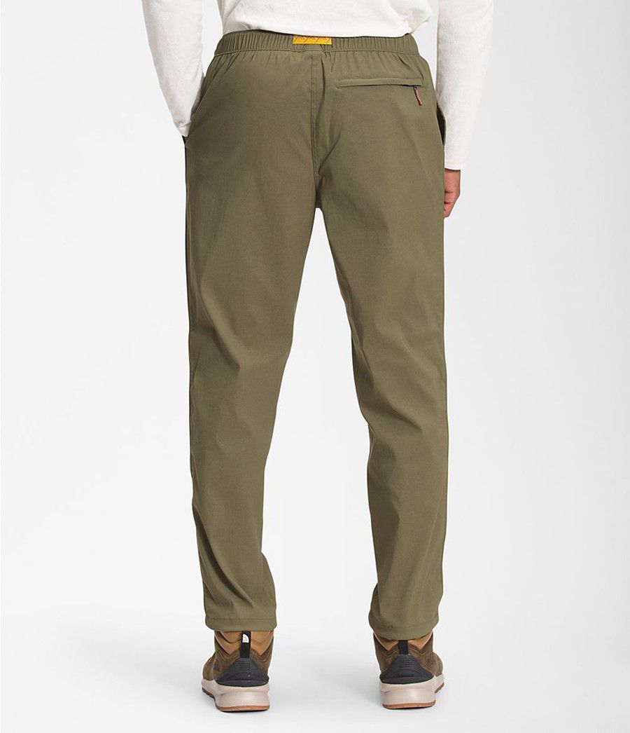 Pánské Kalhoty The North Face Class V Belted Olivy Zelené | VFKZCNL-12