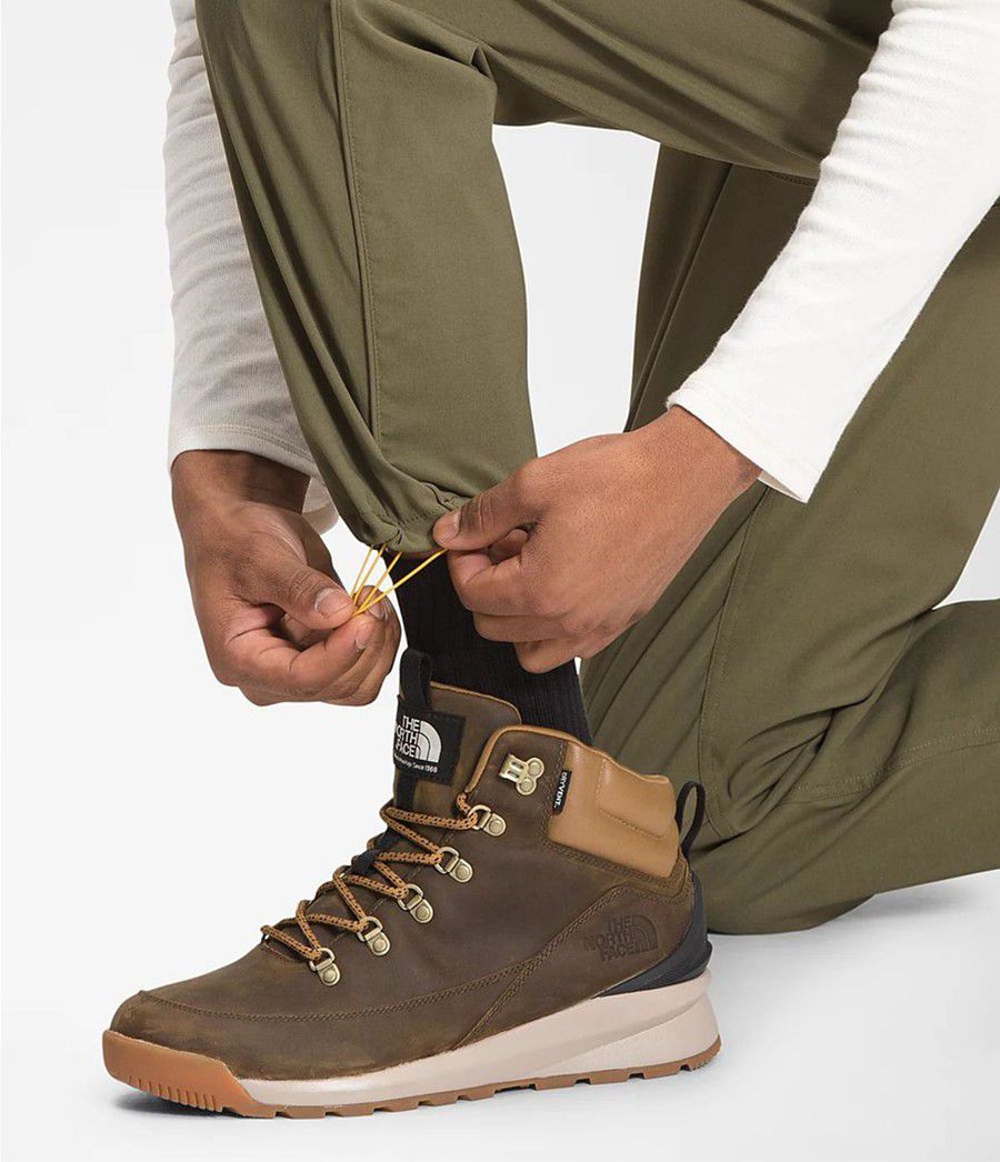 Pánské Kalhoty The North Face Class V Belted Olivy Zelené | VFKZCNL-12