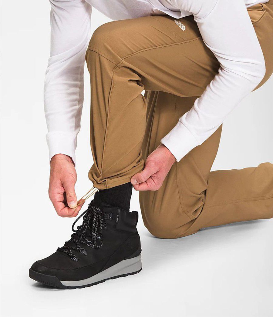 Pánské Kalhoty The North Face Class V Belted Hnědé | UVDYEIN-84