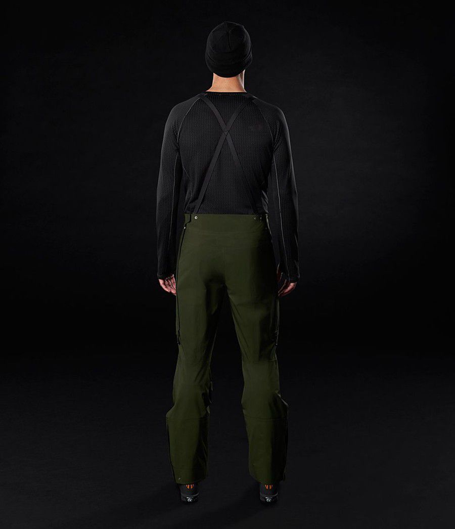 Pánské Kalhoty The North Face Freethinker Futurelight Zelene | CQIVDEJ-29