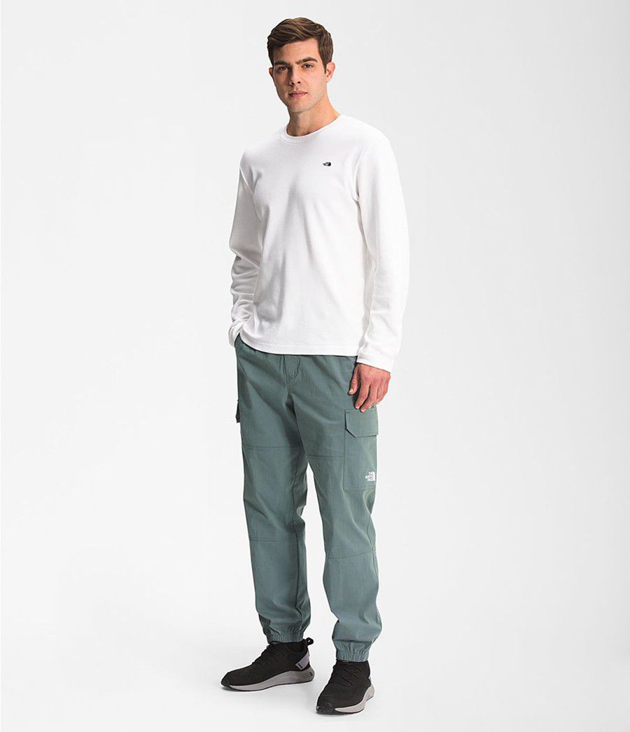 Pánské Kalhoty The North Face Karakash Cargo Zelene | JOMWPAC-58