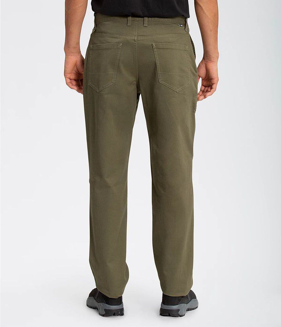 Pánské Kalhoty The North Face Motion Olivy Zelené | UNPAGZI-57