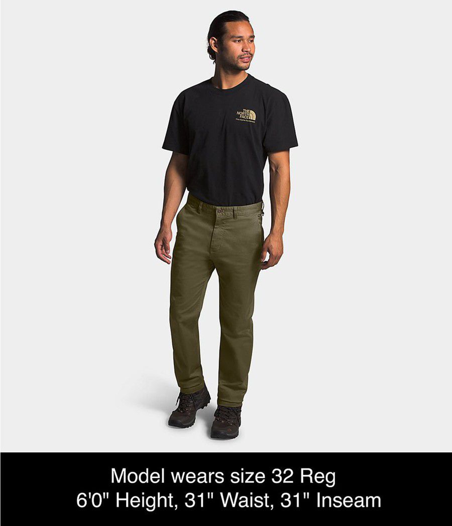 Pánské Kalhoty The North Face Motion Olivy Zelené | UNPAGZI-57