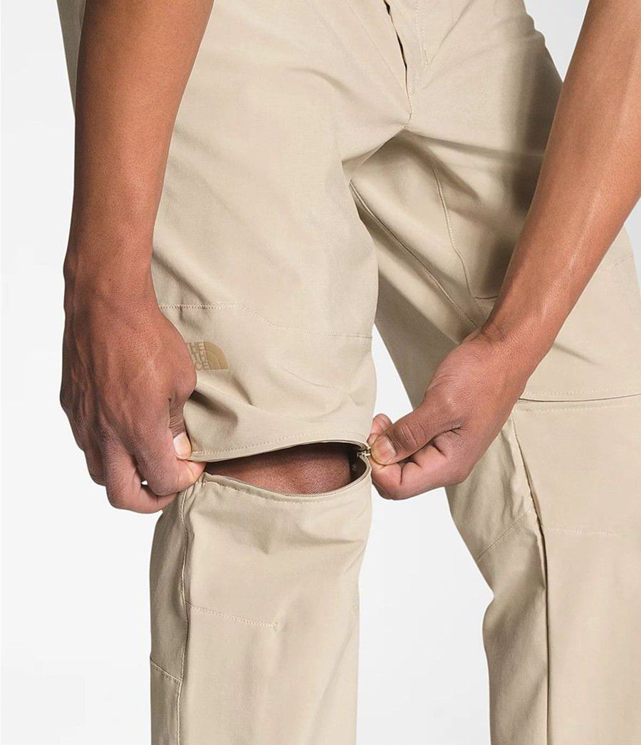 Pánské Kalhoty The North Face Paramount Active Convertible Béžový | WTEXHFI-75