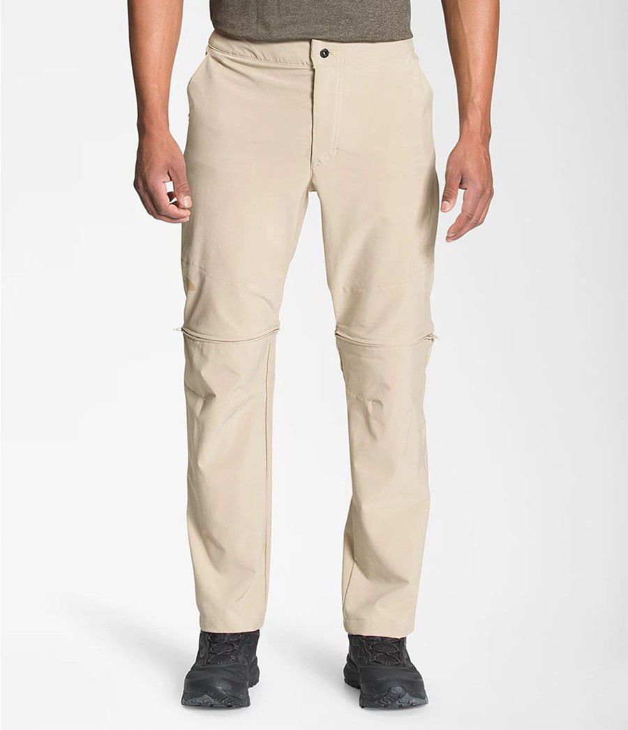 Pánské Kalhoty The North Face Paramount Active Convertible Béžový | WTEXHFI-75