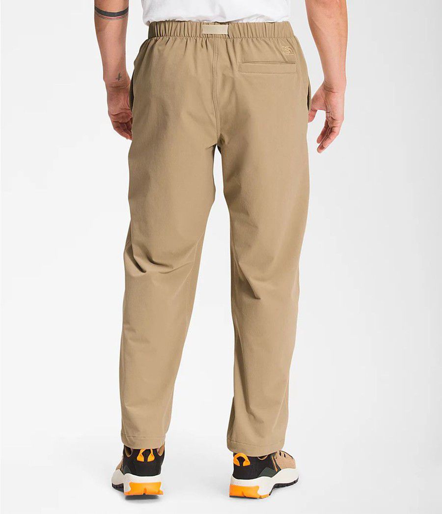 Pánské Kalhoty The North Face Tech Easy Hnědé | EWKYFAS-93