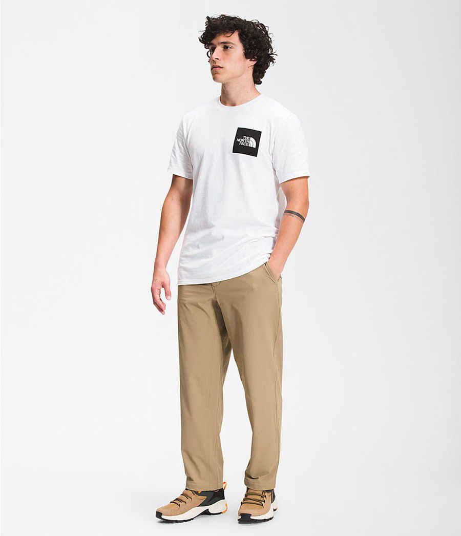 Pánské Kalhoty The North Face Tech Easy Hnědé | EWKYFAS-93