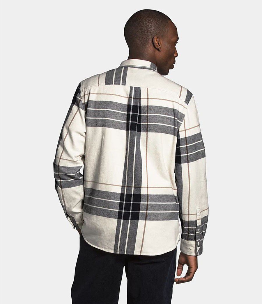 Pánské Košile The North Face Arroyo Flannel Bílé | TZEBKDJ-20