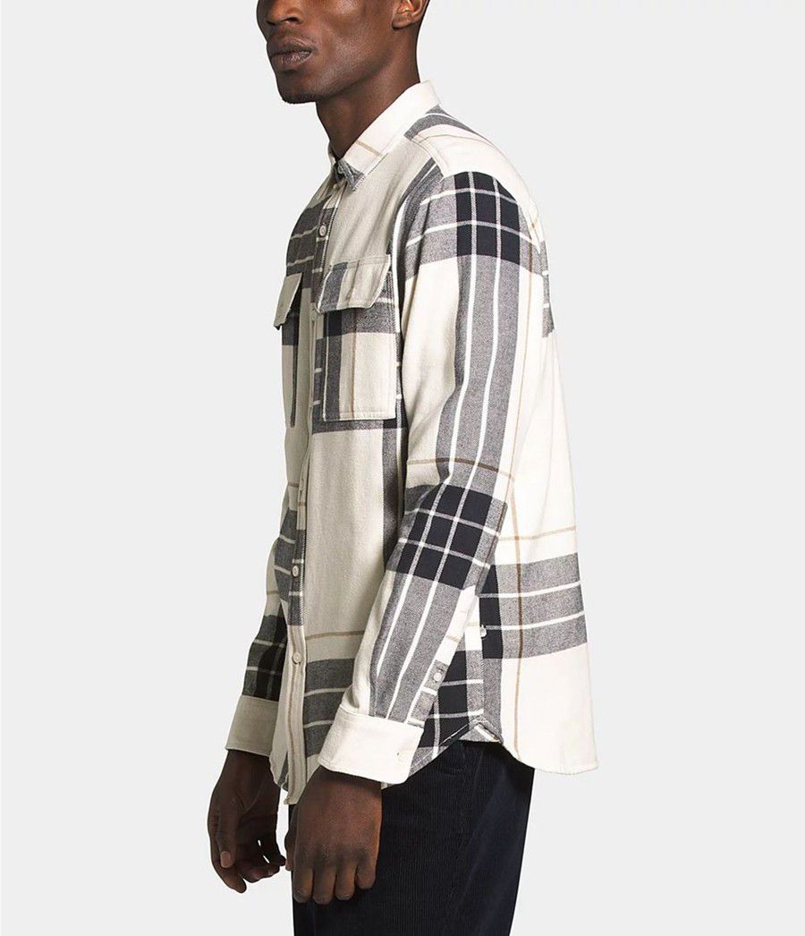Pánské Košile The North Face Arroyo Flannel Bílé | TZEBKDJ-20