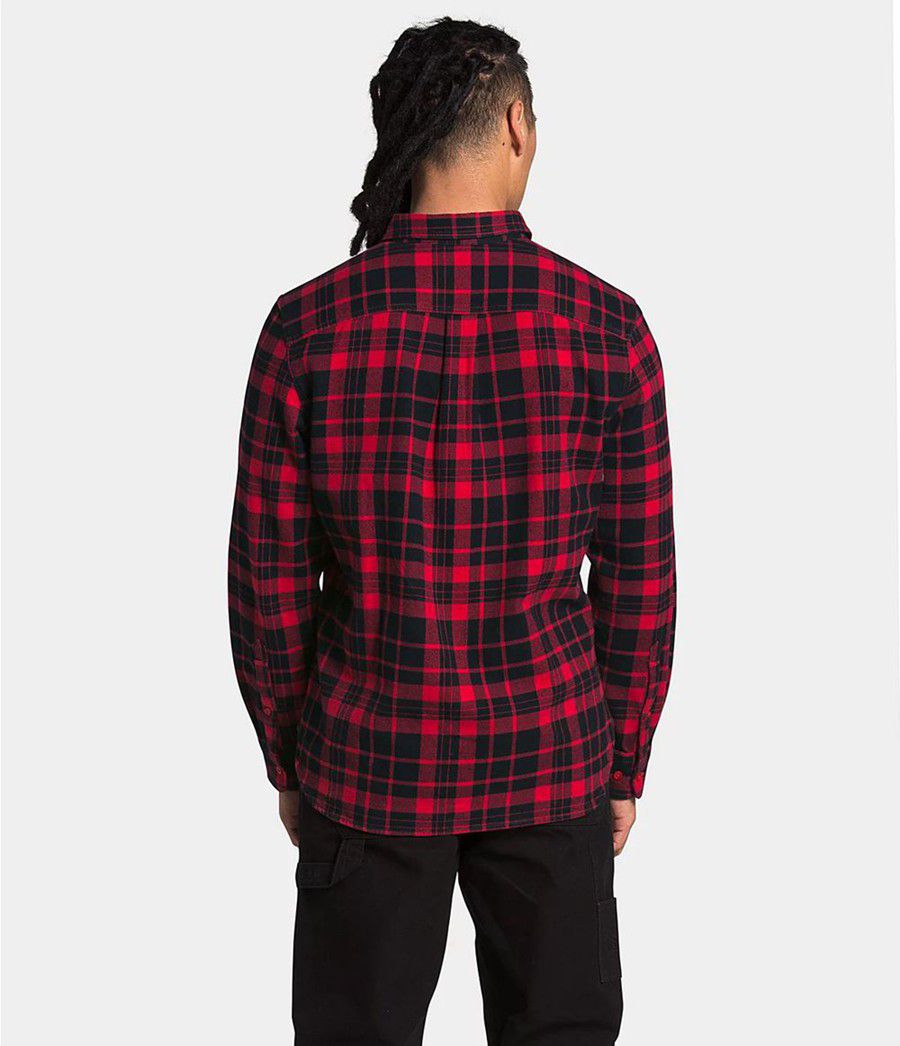 Pánské Košile The North Face Arroyo Flannel Červené | AGFQOLT-32