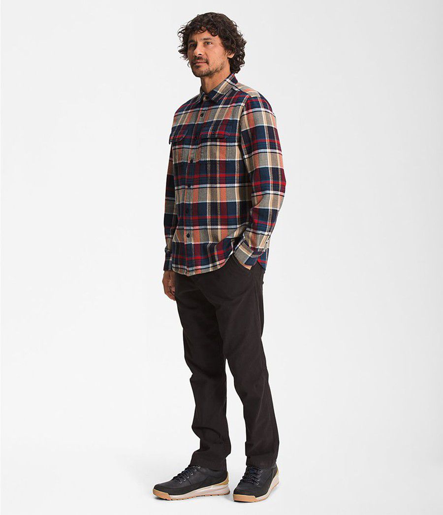 Pánské Košile The North Face Arroyo Flannel Hnědé | DUGWFLE-76