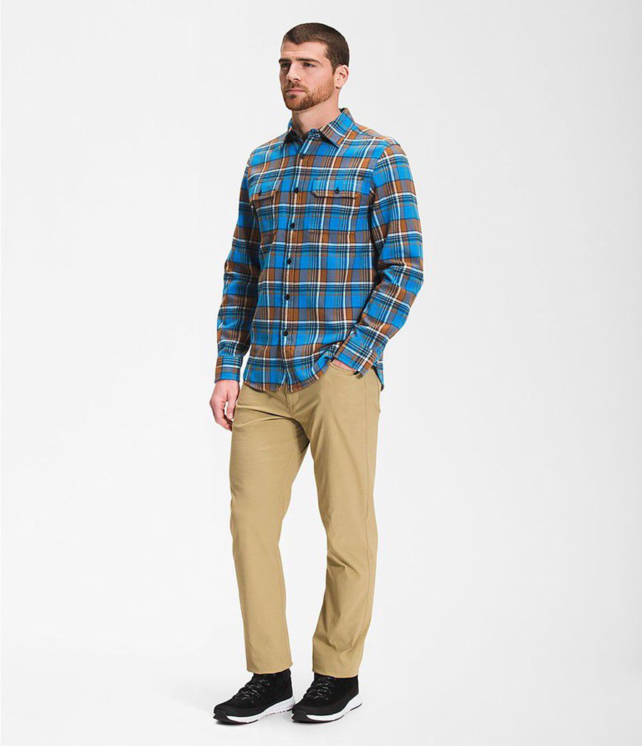 Pánské Košile The North Face Arroyo Flannel Blankyt | YNKTMCB-15