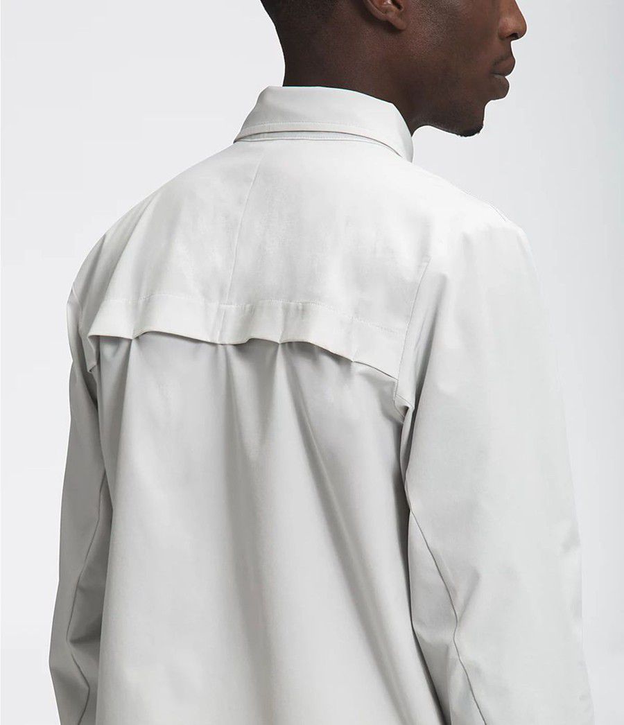 Pánské Košile The North Face First Trail Long Sleeve Šedé | OBYPFSJ-58