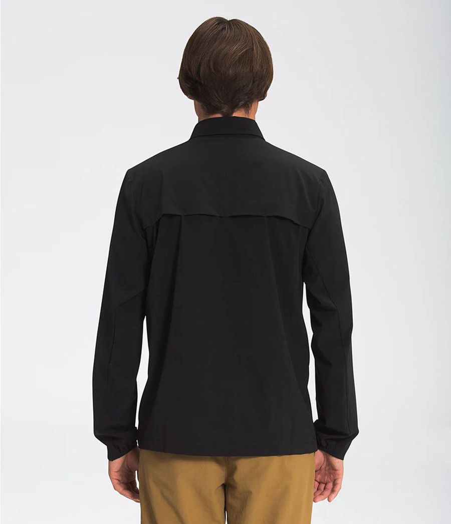 Pánské Košile The North Face First Trail Long Sleeve Černé | THDLZVQ-07