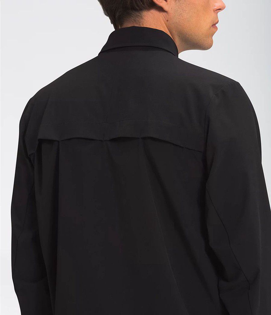 Pánské Košile The North Face First Trail Long Sleeve Černé | THDLZVQ-07