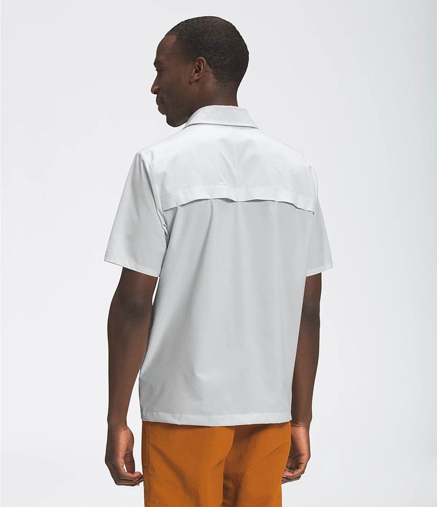 Pánské Košile The North Face First Trail Short Sleeve Šedé | GEQTVKA-74