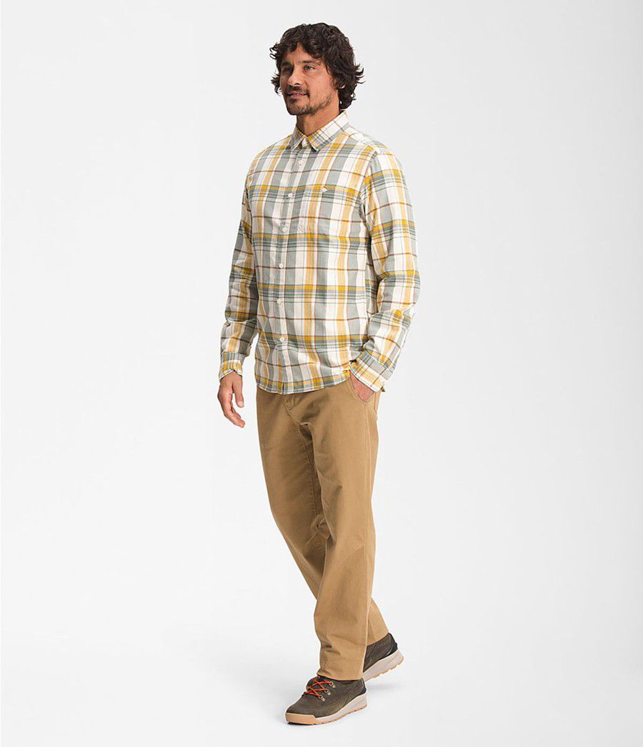 Pánské Košile The North Face Hayden Pass 2.0 Bílé | FGIWYLV-04